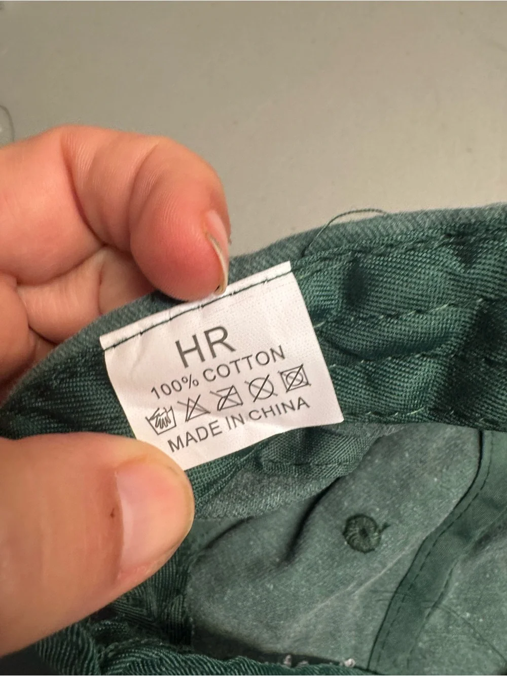 Mama Embroidered Cap in Teal‎